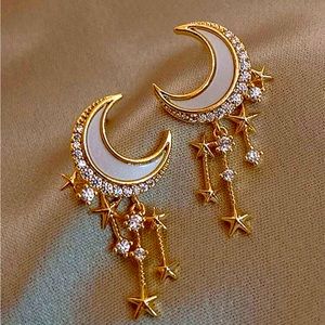 NWT Moon & Stars Enchanting Earrings